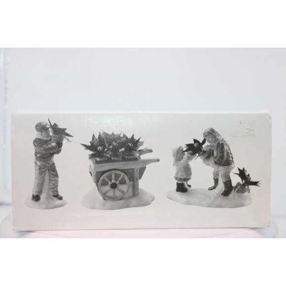 Dept 56 Snow Village - Poinsettias for Sale - Picture 8 of 8